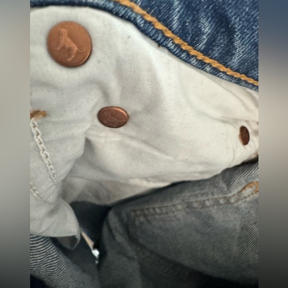 NWT PINK VS Cut Off High Waisted Denim Shorts Medium Wash Size 28 - Picture 9 of 9